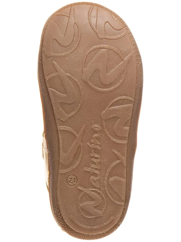 Leder-Lauflernschuhe in Gelb