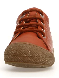 Leder-Lauflernschuhe in Orange