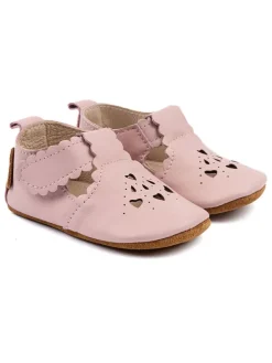 Leder-Lauflernschuhe in Rosa