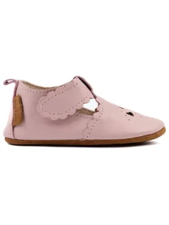 Leder-Lauflernschuhe in Rosa