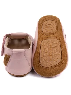 Leder-Lauflernschuhe in Rosa