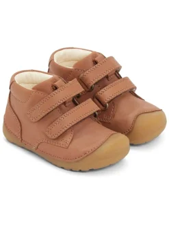 Leder-Lauflernschuhe "Petit Strap" in Orange