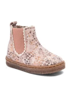 Leder-Lauflernschuhe "Siggi" in Rosa