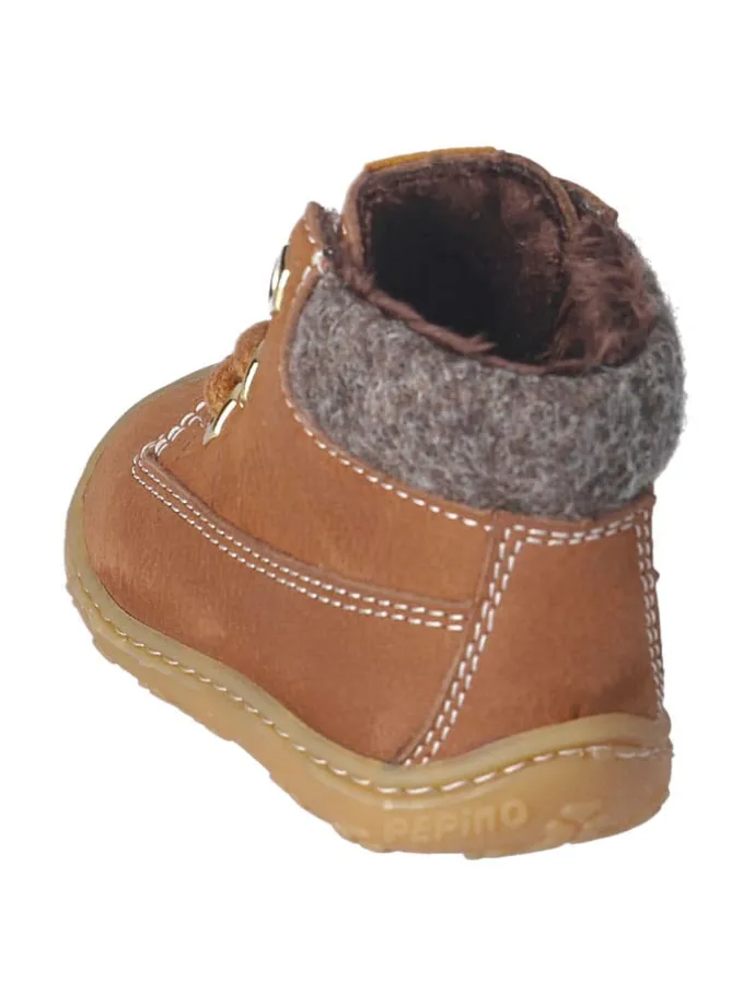 Leder-Lauflernschuhe "Tary" in Hellbraun