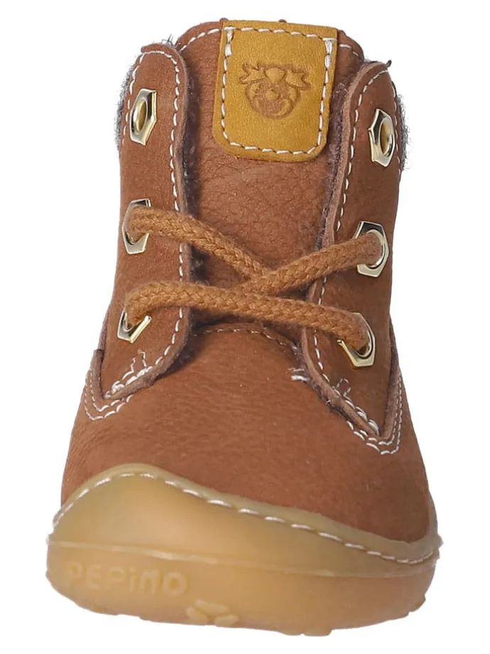 Leder-Lauflernschuhe "Tary" in Hellbraun