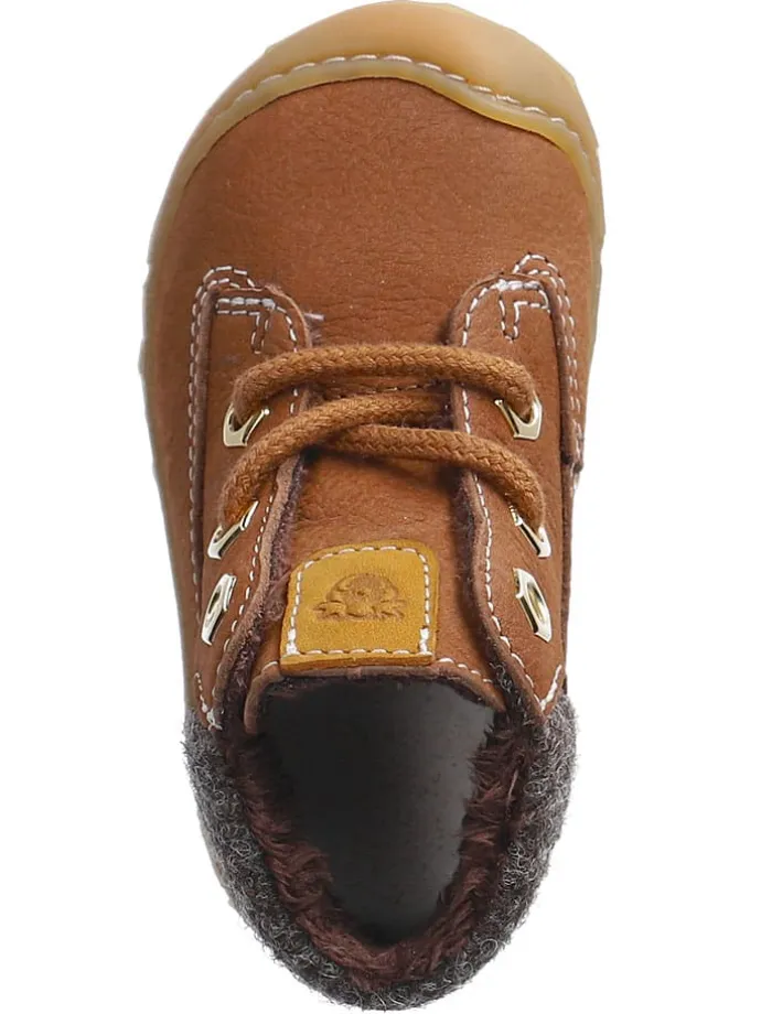 Leder-Lauflernschuhe "Tary" in Hellbraun