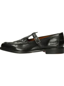 Leder-Mokassins "Gianna 4" in Schwarz