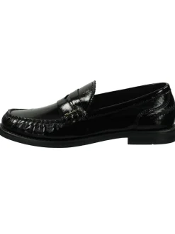 Leder-Mokassins "Gracelyn" in Schwarz