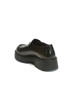 Leder-Mokassins in Braun