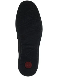 Leder-Mokassins in Braun