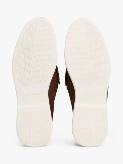 Leder-Mokassins in Braun