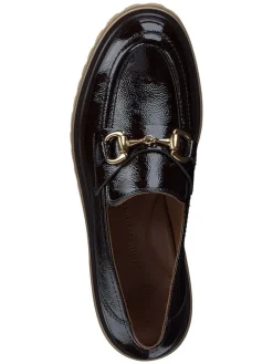 Leder-Mokassins in Braun