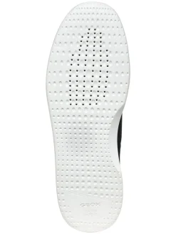 Leder-Mokassins in Dunkelblau