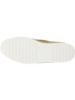 Leder-Mokassins in Hellbraun