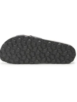 Leder-Pantoletten in Schwarz