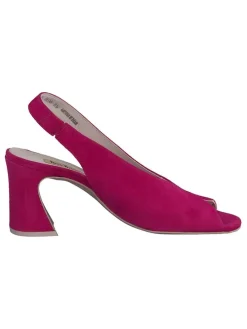 Leder-Peptoes in Pink