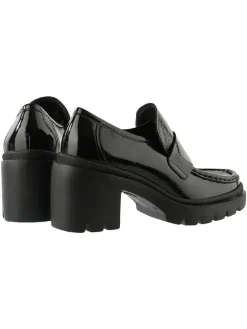 Leder-Pumps "Bonnie" in Schwarz