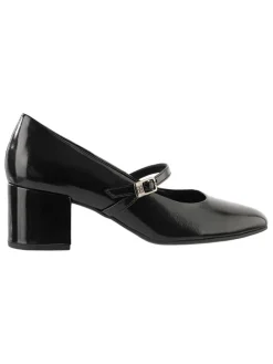 Leder-Pumps "Emely" in Schwarz