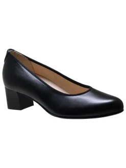 Leder-Pumps "Florenz" in Schwarz