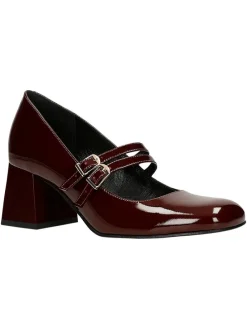 Leder-Pumps in Bordeaux