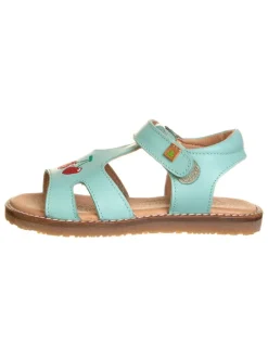 Leder-Sandalen "Atenas" in Mint