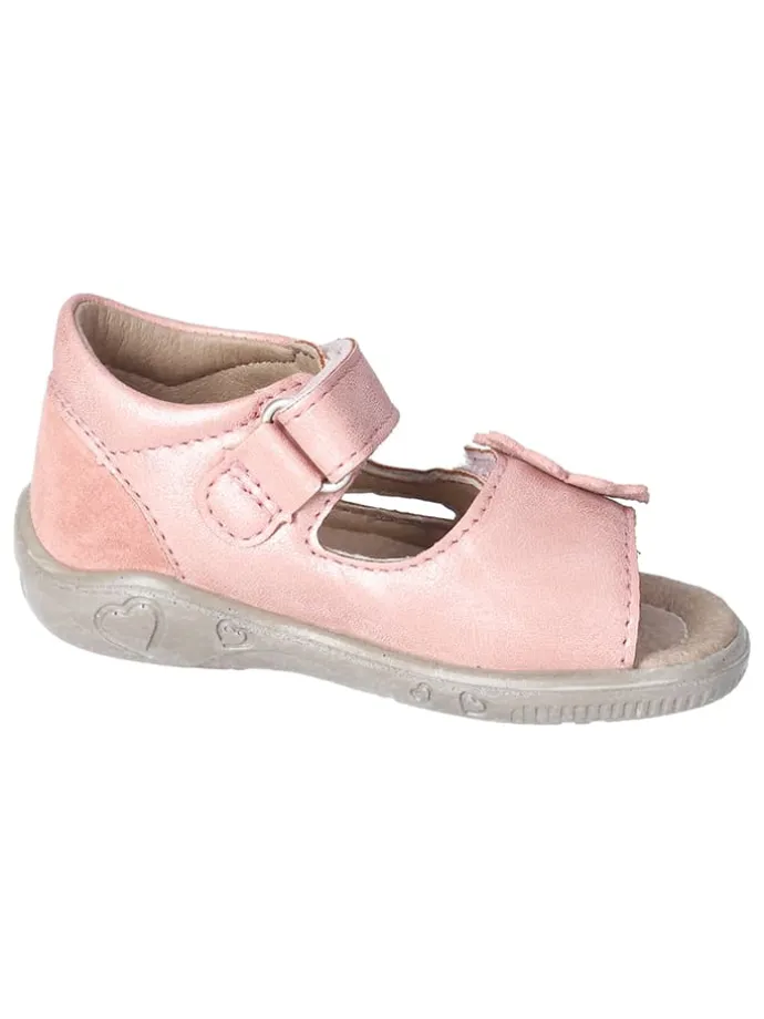 Leder-Sandalen "Betty" in Rosa