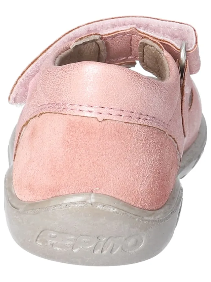Leder-Sandalen "Betty" in Rosa