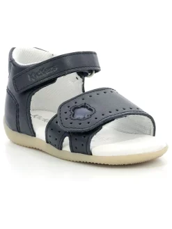 Leder-Sandalen "Bigkratch" in Dunkelblau