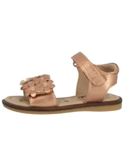 Leder-Sandalen "Cosy 1" in Gold
