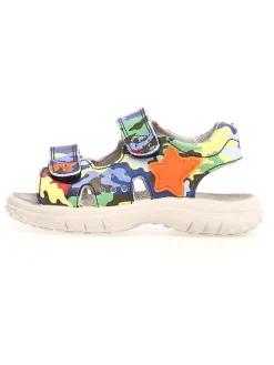 Leder-Sandalen "Dock" in Bunt