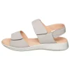 Leder-Sandalen "Fantastic" in Grau