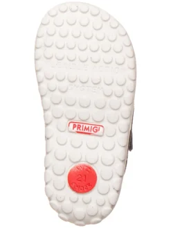 Leder-Sandalen in Dunkelblau