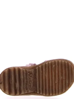 Leder-Sandalen in Rosa