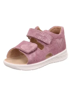 Leder-Sandalen "Lagoon" in Rosa