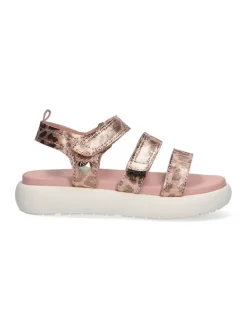 Leder-Sandalen "Paddy pebble" in Rosa