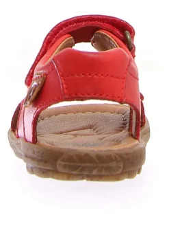 Leder-Sandalen "Sky" in Rot