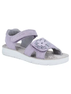 Leder-Sandalen "Sofia" in Lila