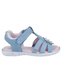 Leder-Sandalen "Sole" in Blau