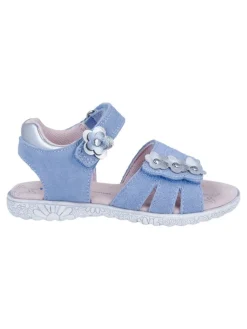 Leder-Sandalen "Sole" in Blau