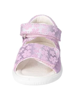 Leder-Sandalen "Taya" in Lila