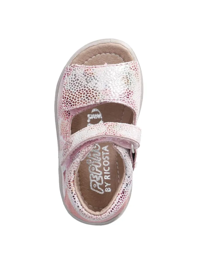 Leder-Sandalen "Taya" in Rosa