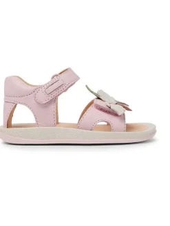 Leder-Sandalen "TWS" in Rosa