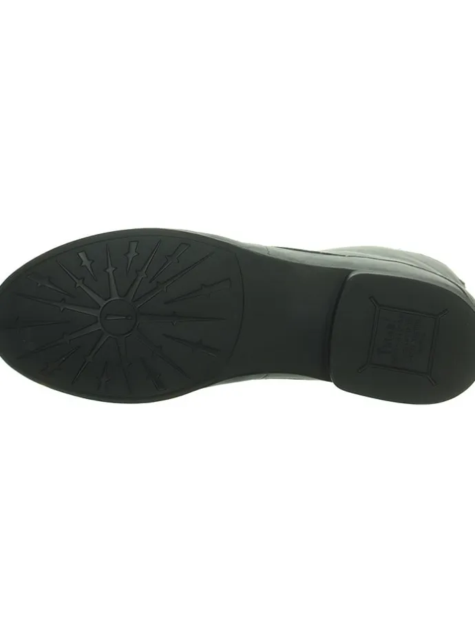 Leder-Schnprschuhe in Grau