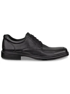 Leder-Schnürschuhe "Elliot Derby" in Schwarz