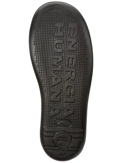 Leder-Schnürschuhe in Braun