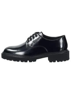 Leder-Schnürschuhe "Ivyhill" in Schwarz