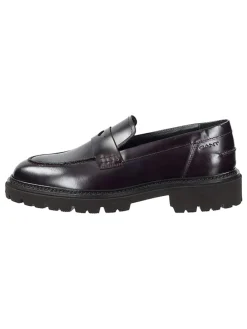 Leder-Schnürschuhe "Ivyhill" in Bordeaux