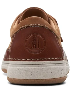 Leder-Schnürschuhe ''Nature 5 Lo'' in Hellbraun