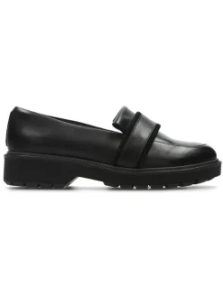 Leder-Slipper 