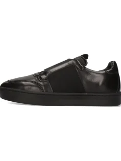 Leder-Slipper "Alfie 5" in Schwarz